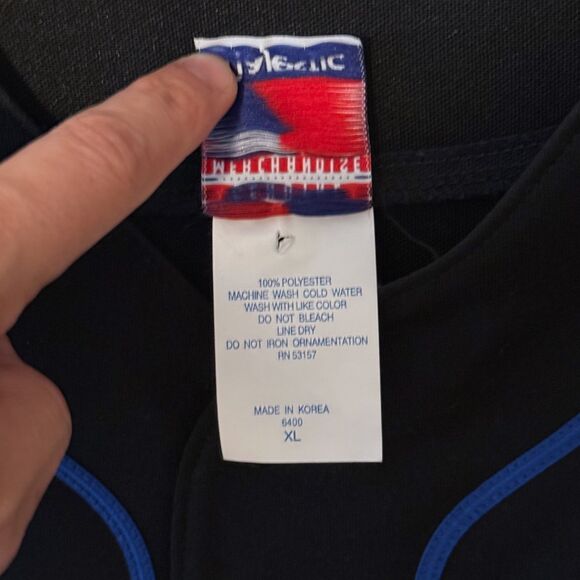 Vintage Carlos Delgado New York Mets #21 Stitched Black MLB Jersey Size XL - Picture 7 of 9